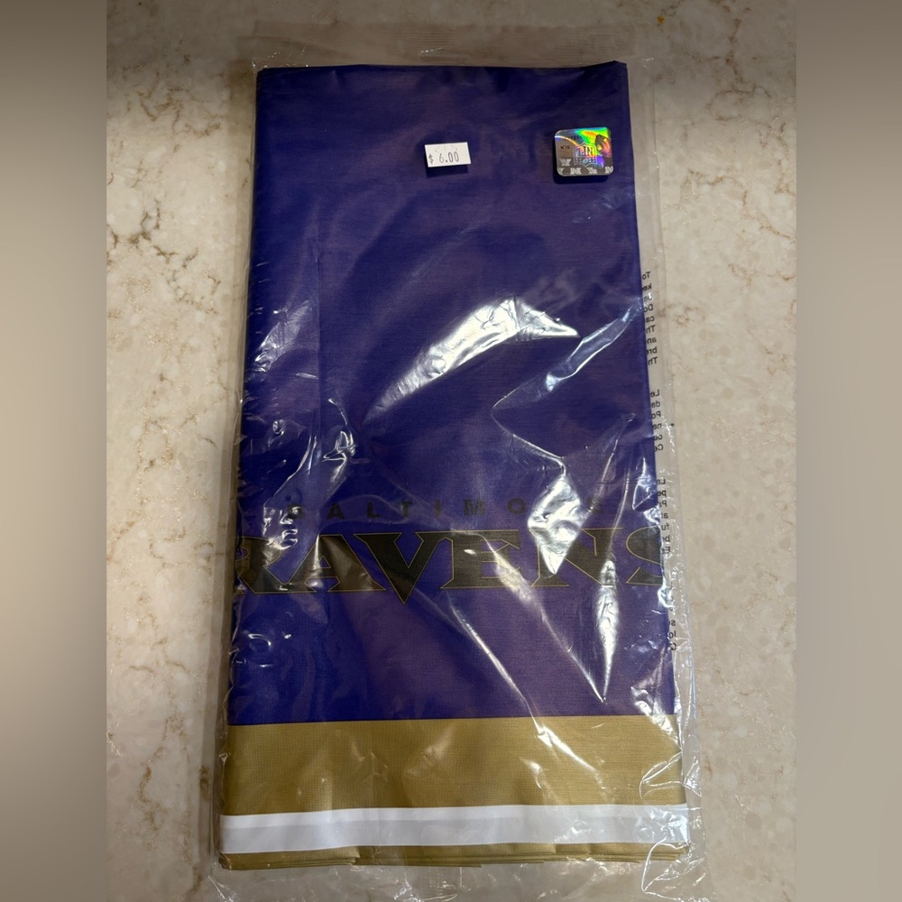 Baltimore Ravens tablecloth 54x102
